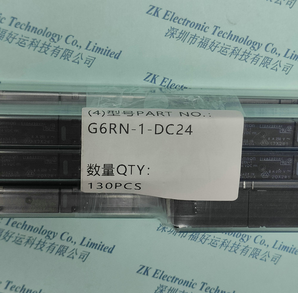  G6RN-1-DC24 OMRON package DIP-5 RELE 24V 8A SPDT PTH